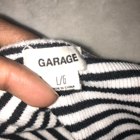 Garage striped bodycon dress - Picture 2 of 3